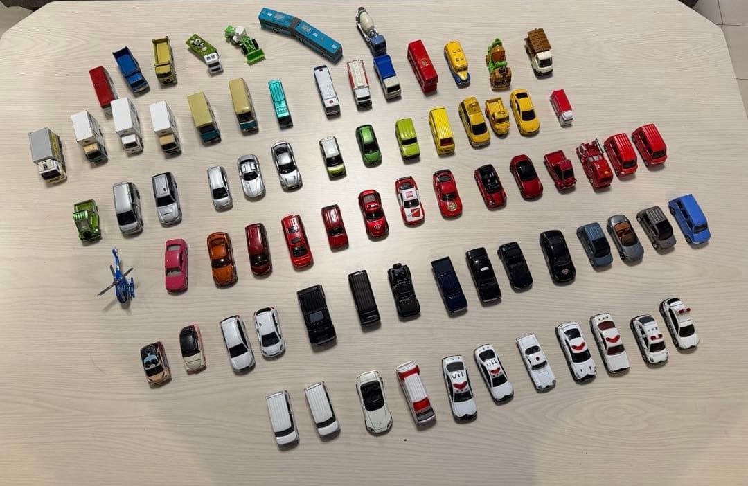 トミカ ミニカー 大量 まとめ売り セット 77台