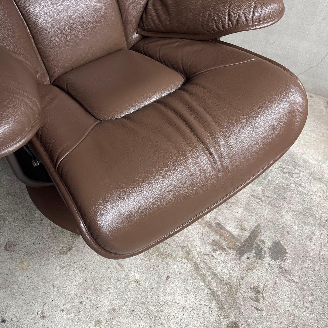 極美品　karimoku カリモク 回転リクライニングソファ