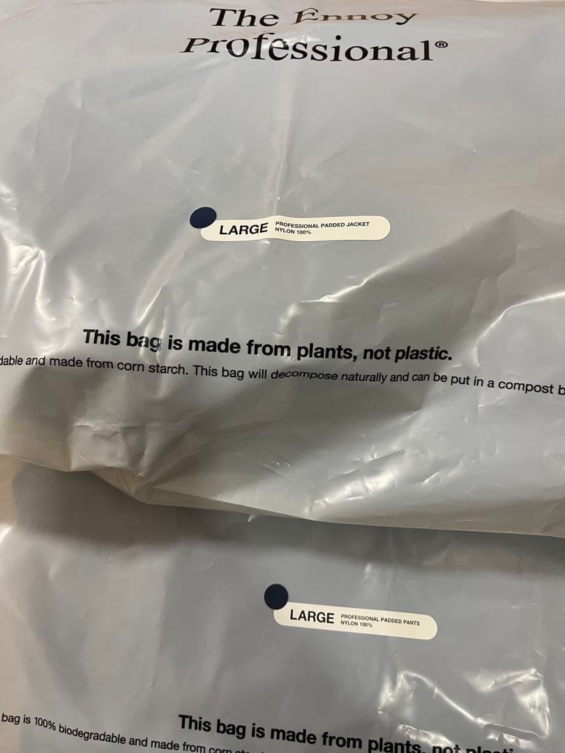 ジャケット・アウター ENNOY PROFESSIONAL PADDED SETUP NAVY L