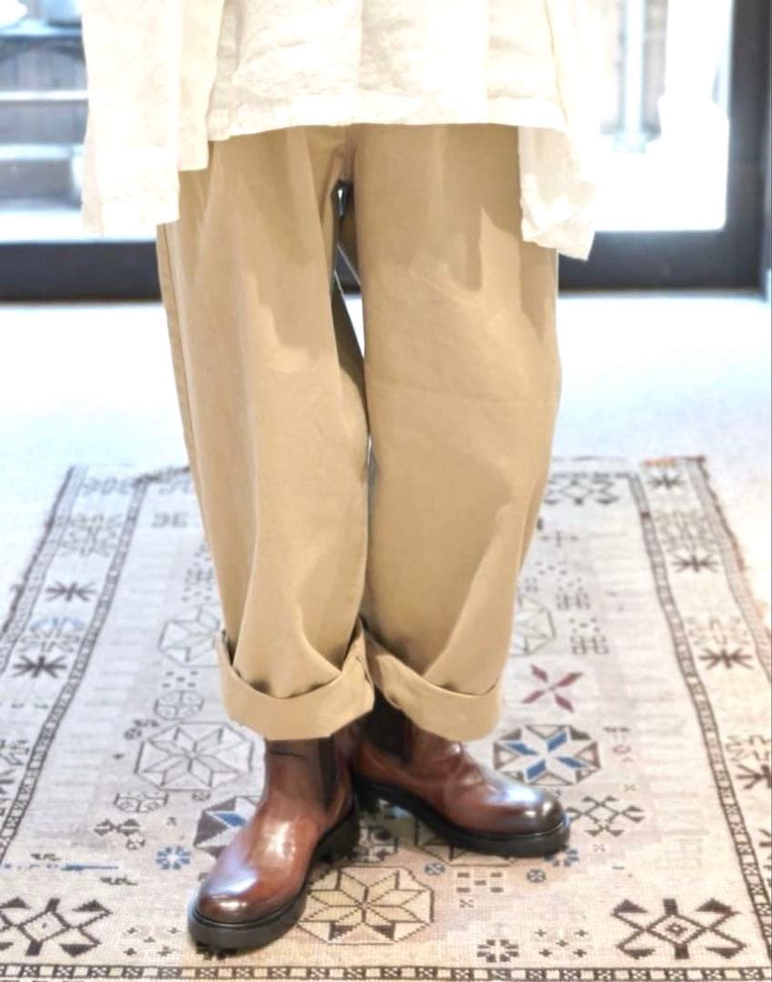 journalstandardluxe ハイカウントチノ　レプリパンツ ベージュ