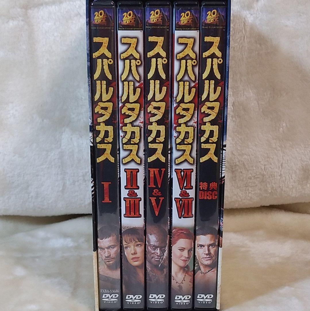DVD スパルタカス序章+シーズン1～3（シーズン３はBlu-ray）セット