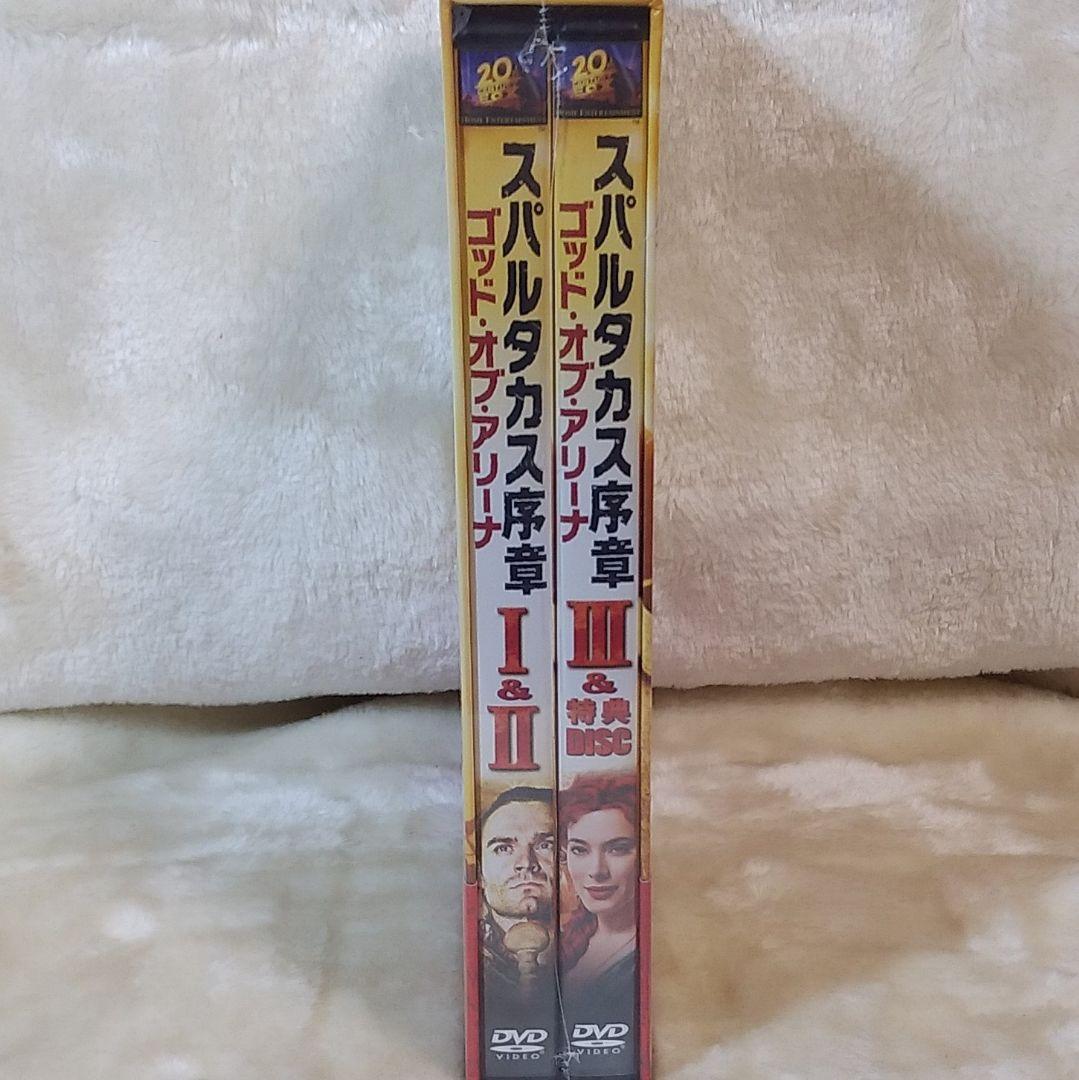 DVD スパルタカス序章+シーズン1～3（シーズン３はBlu-ray）セット