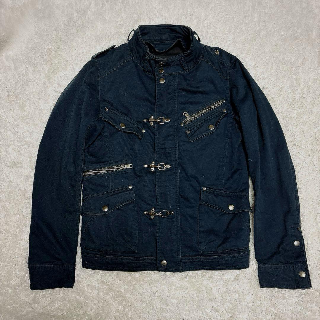 ジャケット・アウター Fireman Style Jacket Y2K Military Toggle