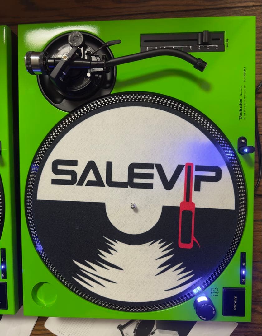 Technics SL-1200MK2 カスタム ターンテーブル2台