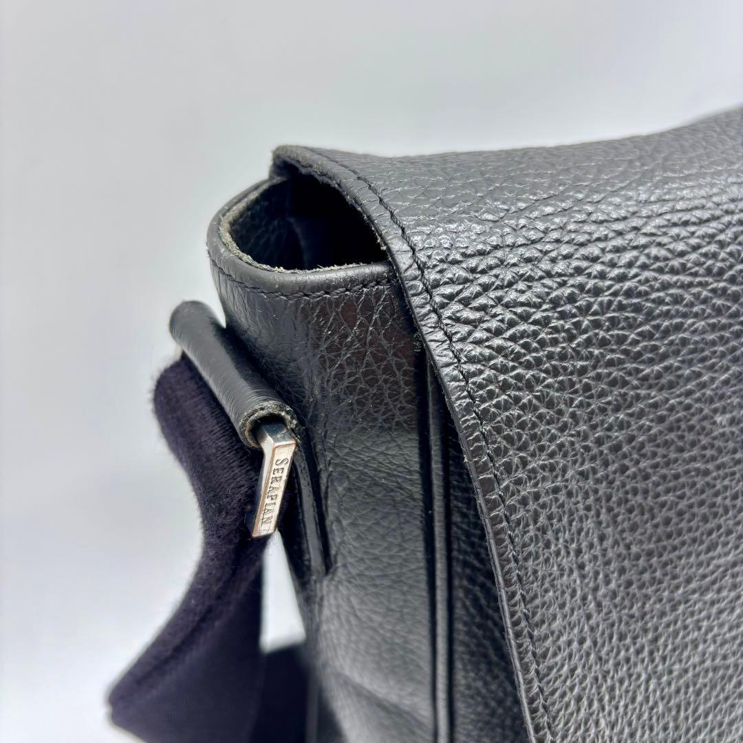 SERAPIAN セラピアン メッセンジャー バッグ ブラック ビジネス