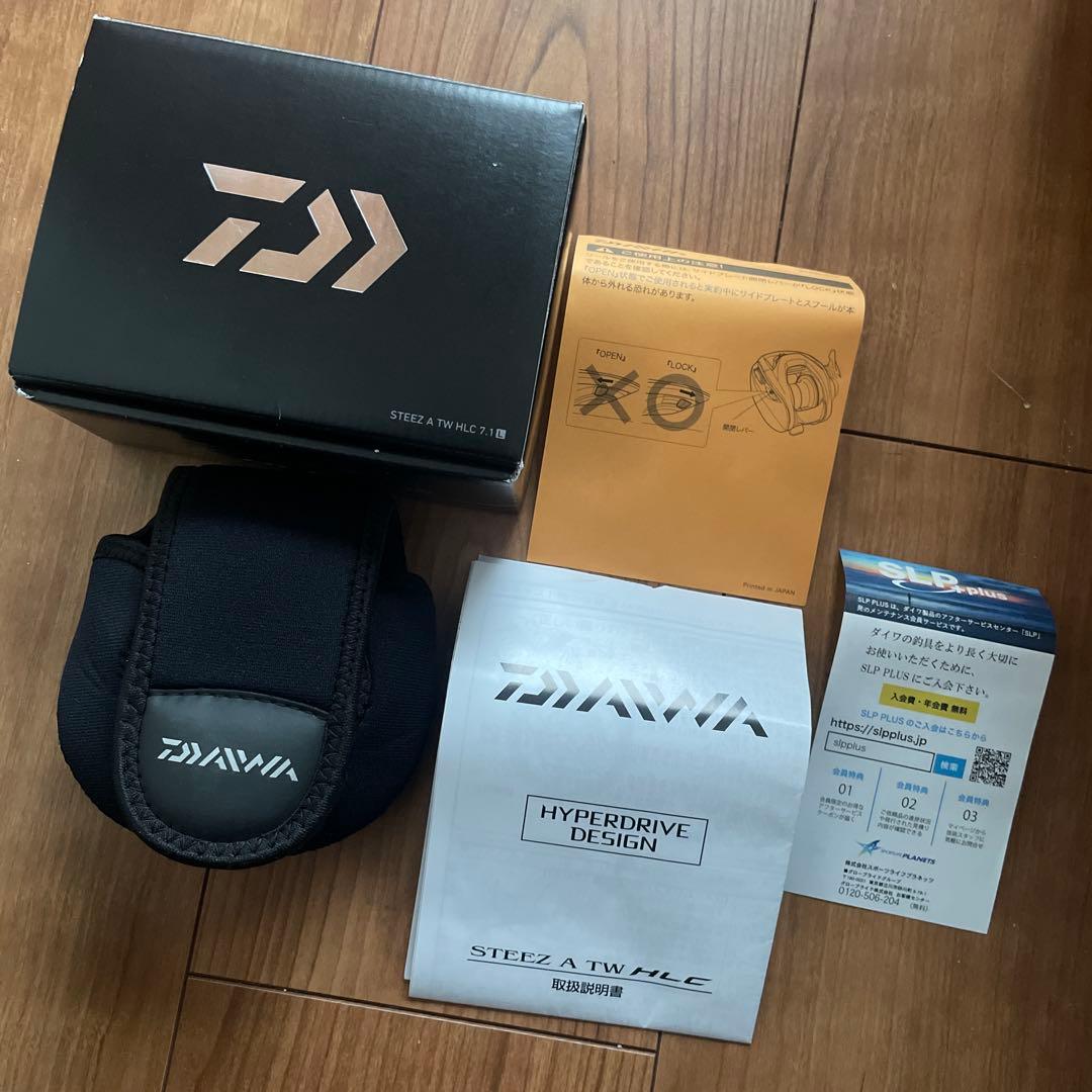 美中古 DAIWA STEEZ A HLC スティーズ HLC 7.1 左