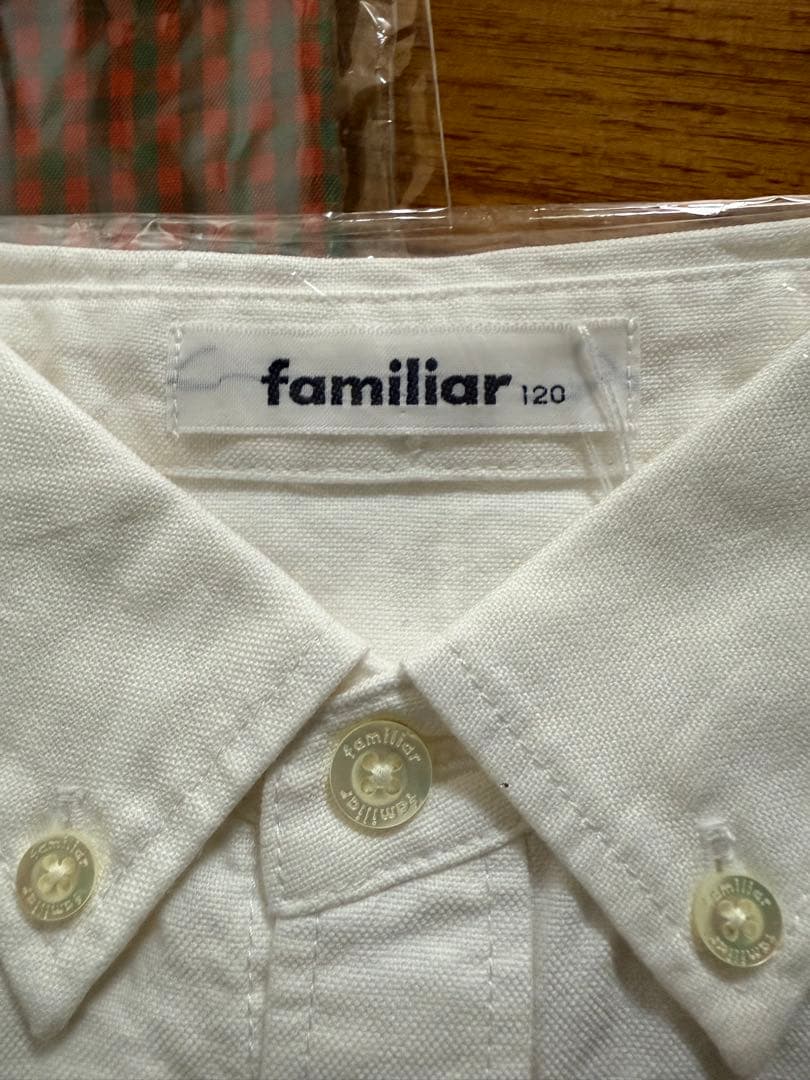 familiar 長袖シャツ 120cm 3枚セット　ファミリア