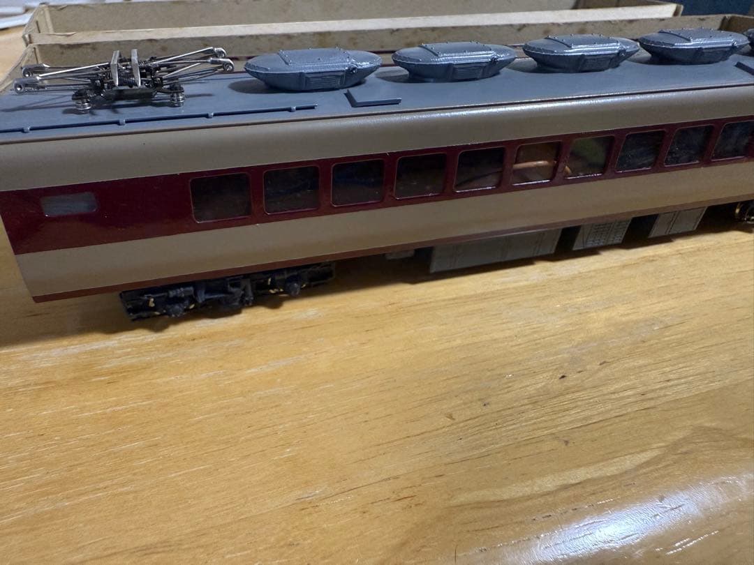 けごん KEGON 鉄道模型 赤・茶色