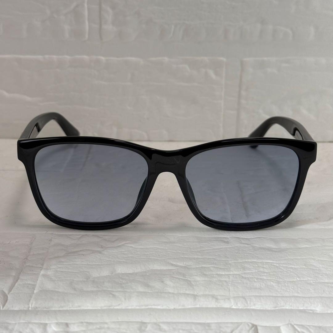 GUCCI サングラス 黒 ブルー系レンズ 純正レンズ付 ケース付