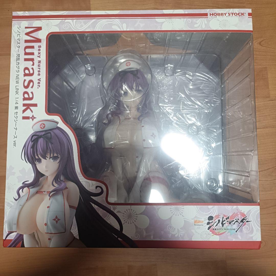 シノビマスター閃乱カグラ　1/4フィギュア 紫　セクシーナースver