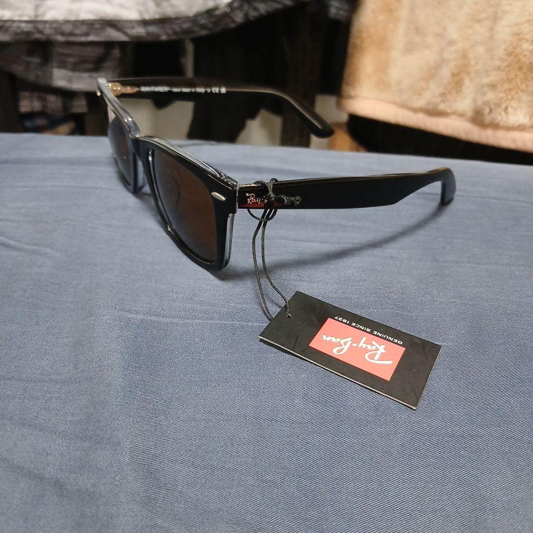RayBan WAYFARER サングラス 52-22-140 ダークブラウン