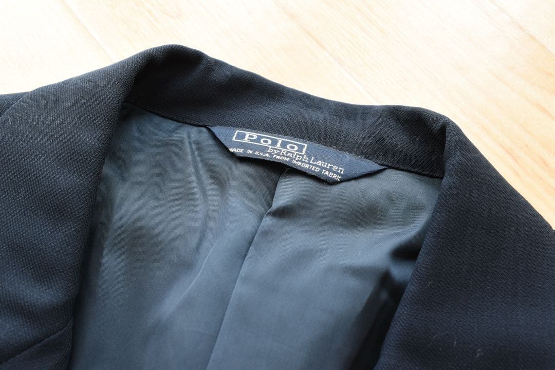 【Polo Ralph Lauren/ポロラルフローレン】 ネイビー ジャケット
