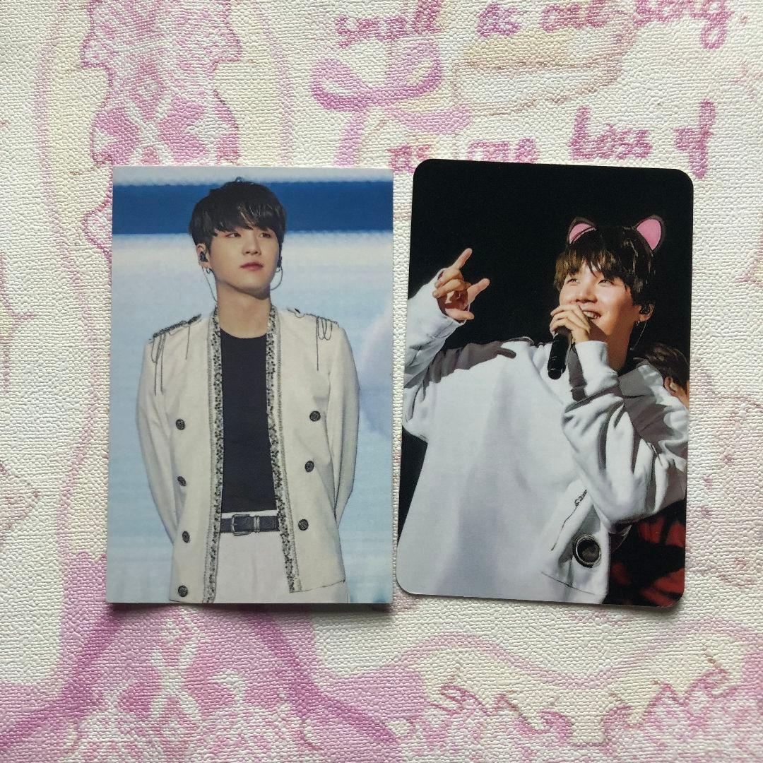 BTS ユンギ ペンミ DVD 君に届く 会場限定 特典 トレカ 2枚