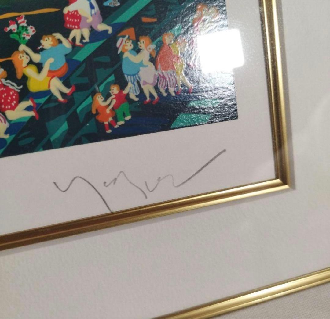 HIRO YAMAGATA ヒロ・ヤマガタ サンミッシェル シルクスクリーン