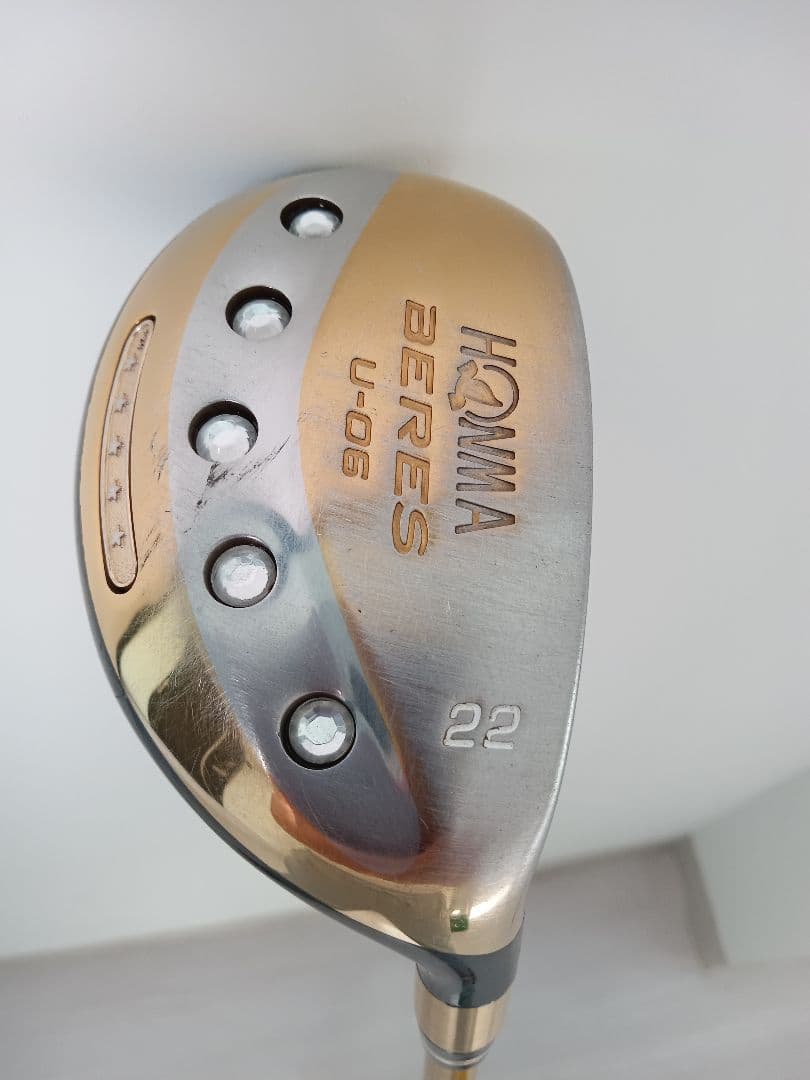 ホンマ ユティリティ BERES U06 5✩ 5番25度、4番22度