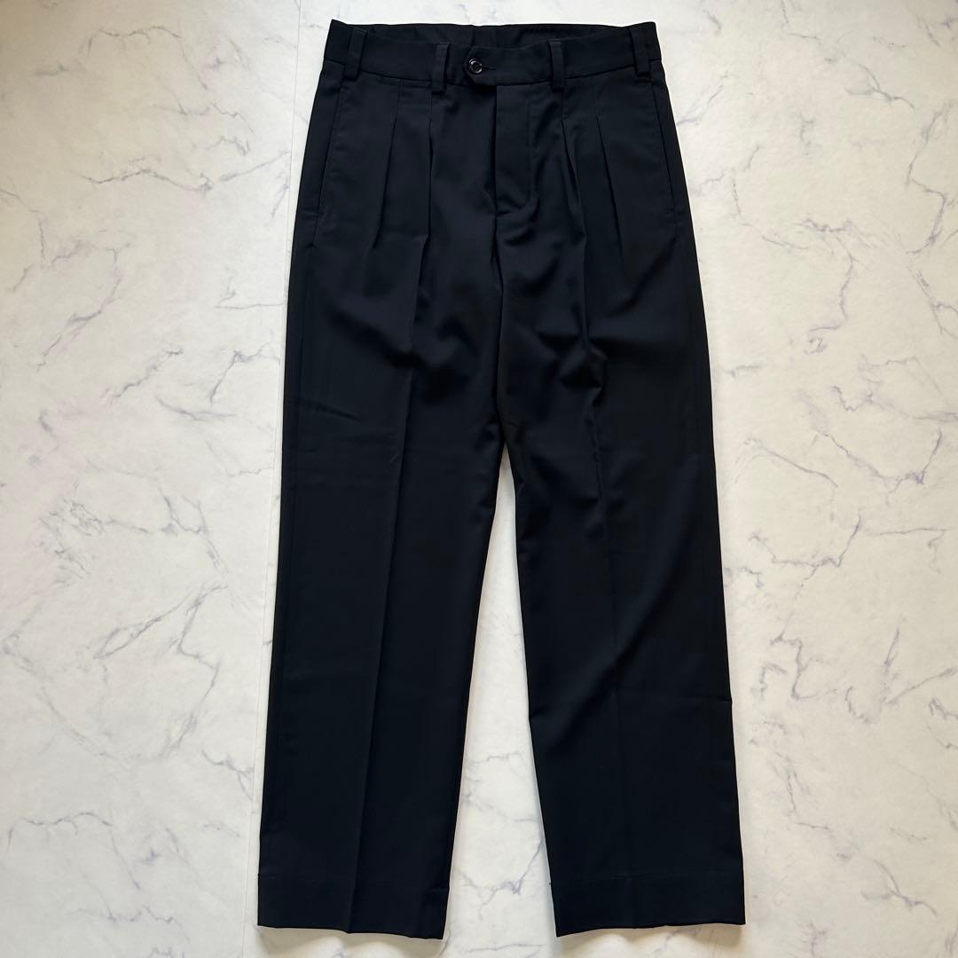 極美品 モンクレール パンツ 2022年モデル スラックス ワッペン 44