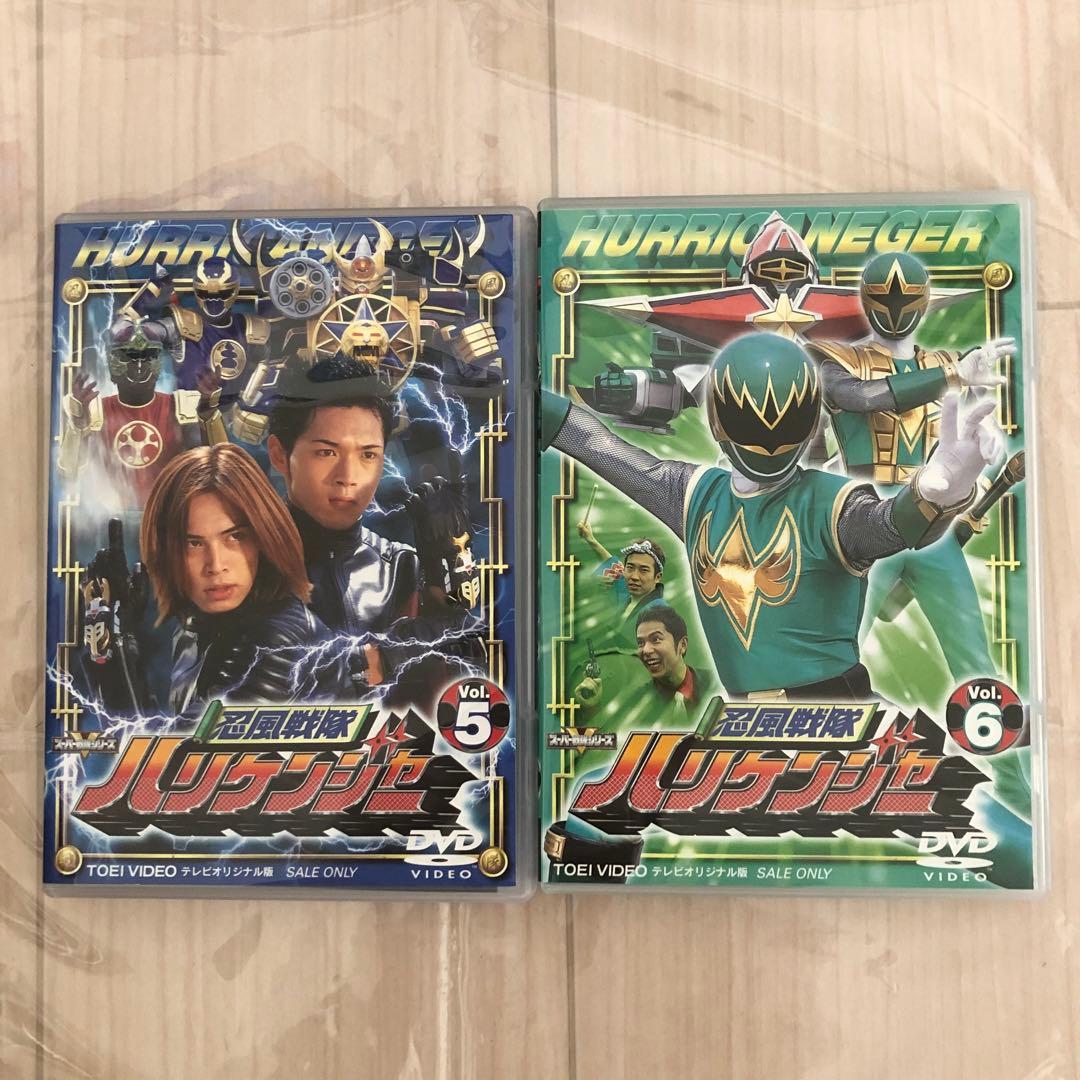 忍風戦隊ハリケンジャー DVD 全巻 12巻セット