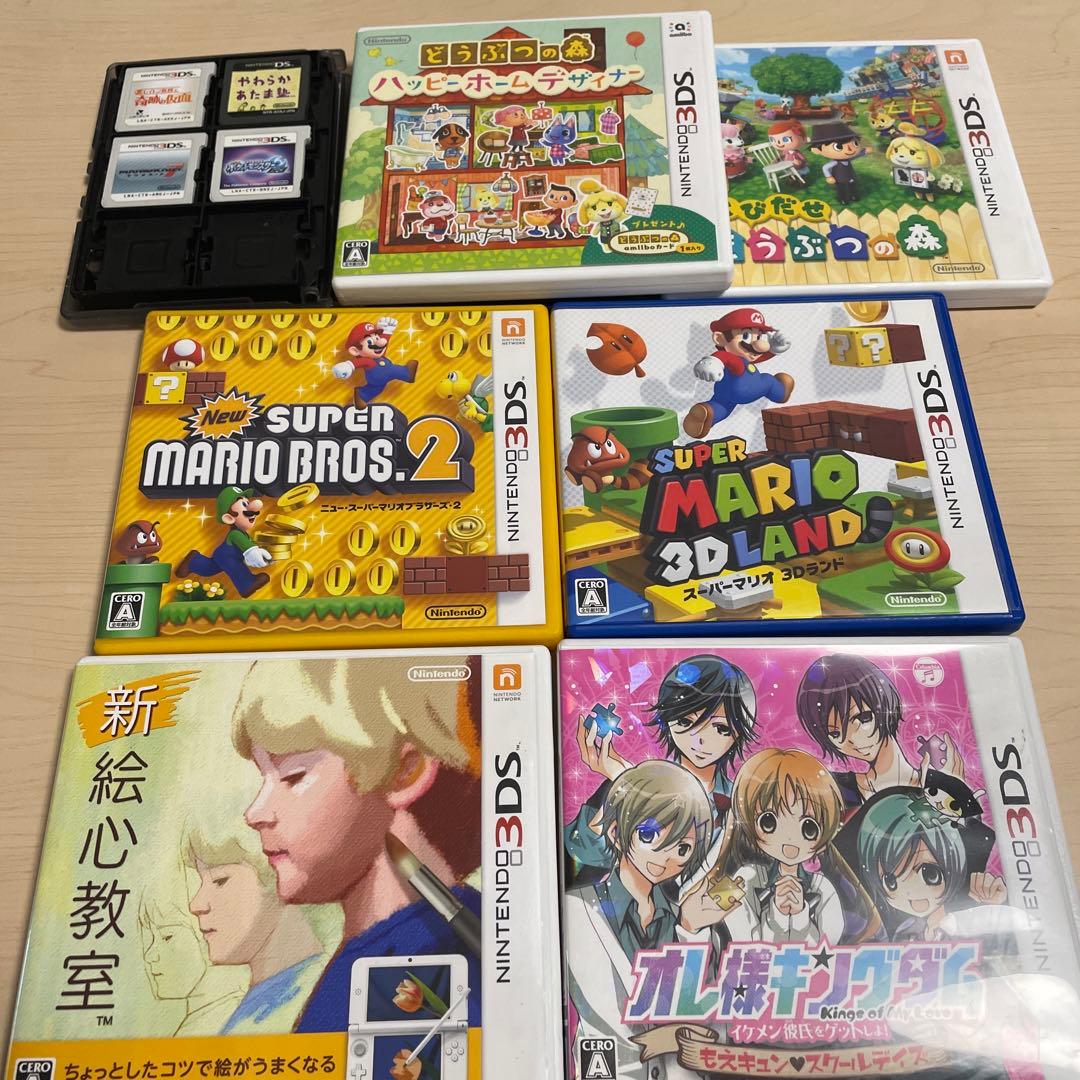 Nintendo3DS どうぶつの森 スーパーマリオ他
