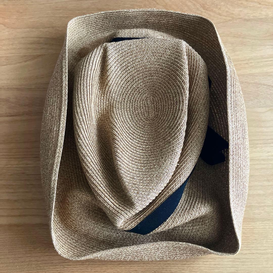 マチュアーハ　mature ha BOXED HAT 11cm 黒　箱付き