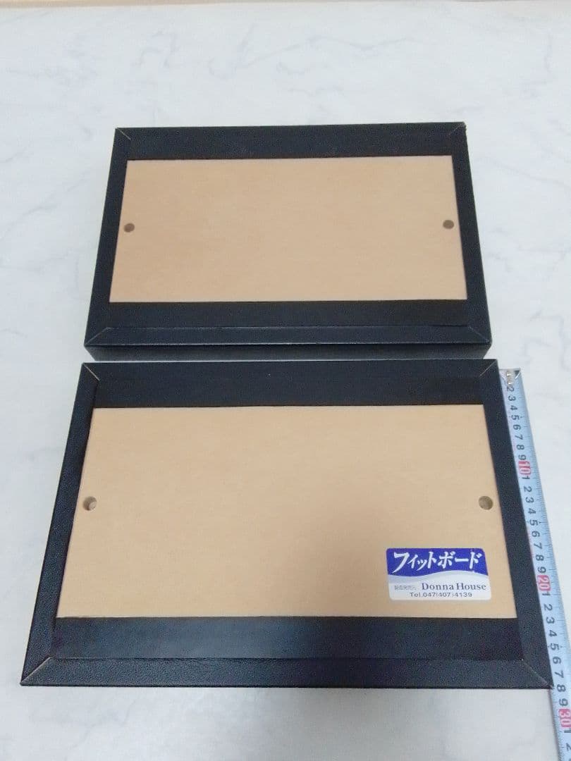 ドンナハウス フィットボード 2枚 ピアノ足台 ブラック