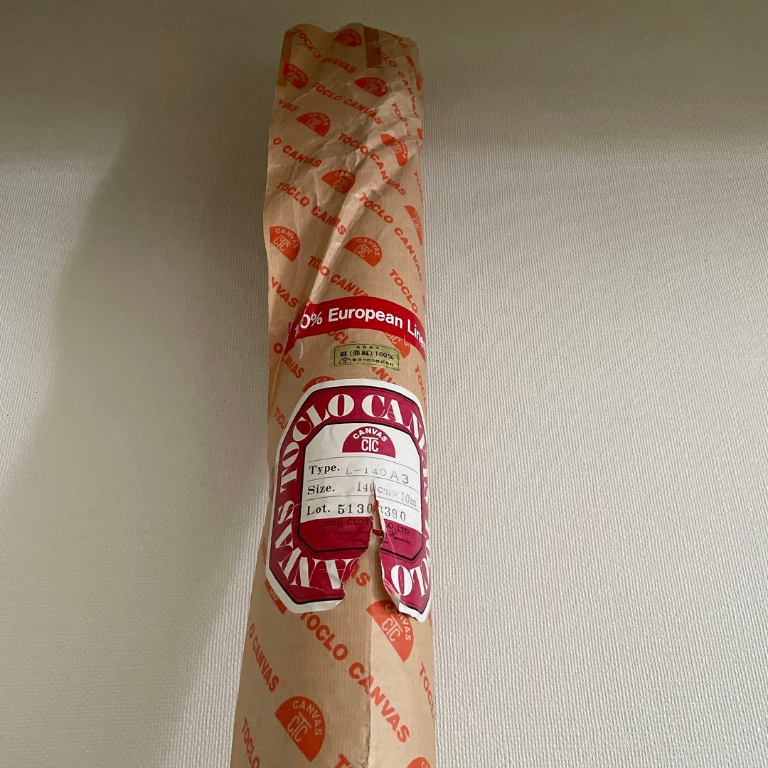 東洋クロス ロールキャンバス L-140A3 油彩140cm×10m 麻100%