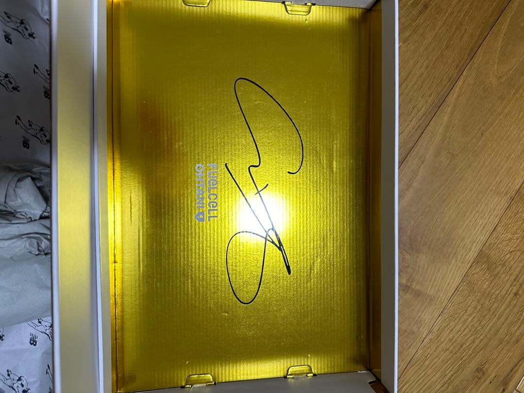 New Balance S01 ホワイト ゴールド スパイク