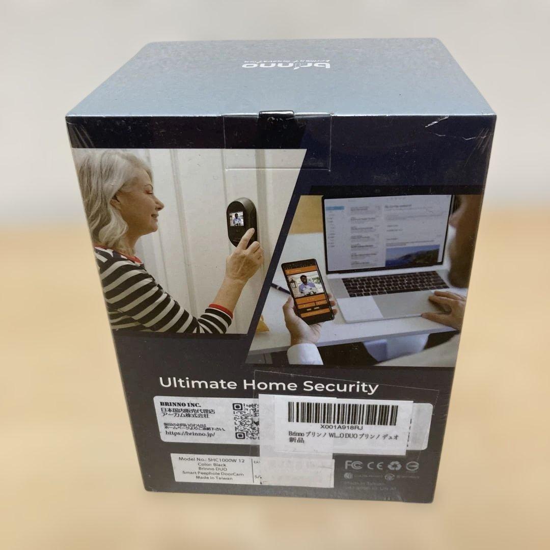 Brinno DUO ブリンノ デュオ ドアスコープカメラ SHC1000W新品