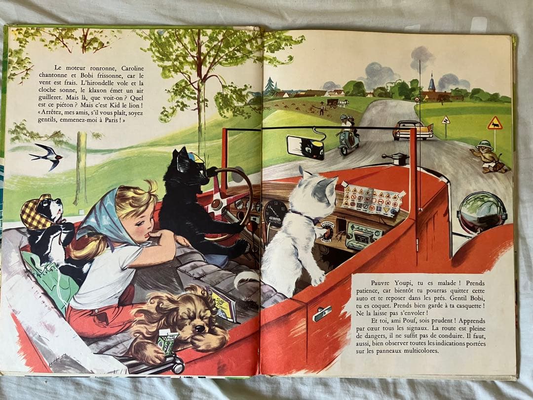 【希少】ピエール・プロブスト　カロリーヌシリーズ絵本9冊（フランス語版）+回顧録