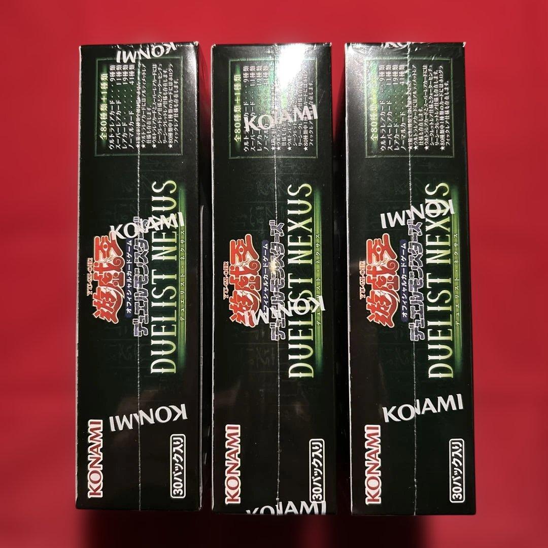 遊戯王　デュエリストネクサス　3BOX