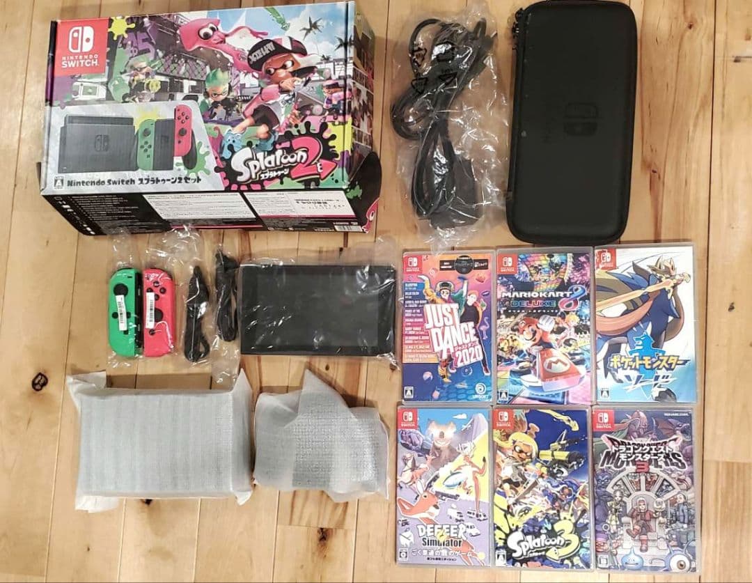 Nintendo Switch 本体 ソフト microSD128GB