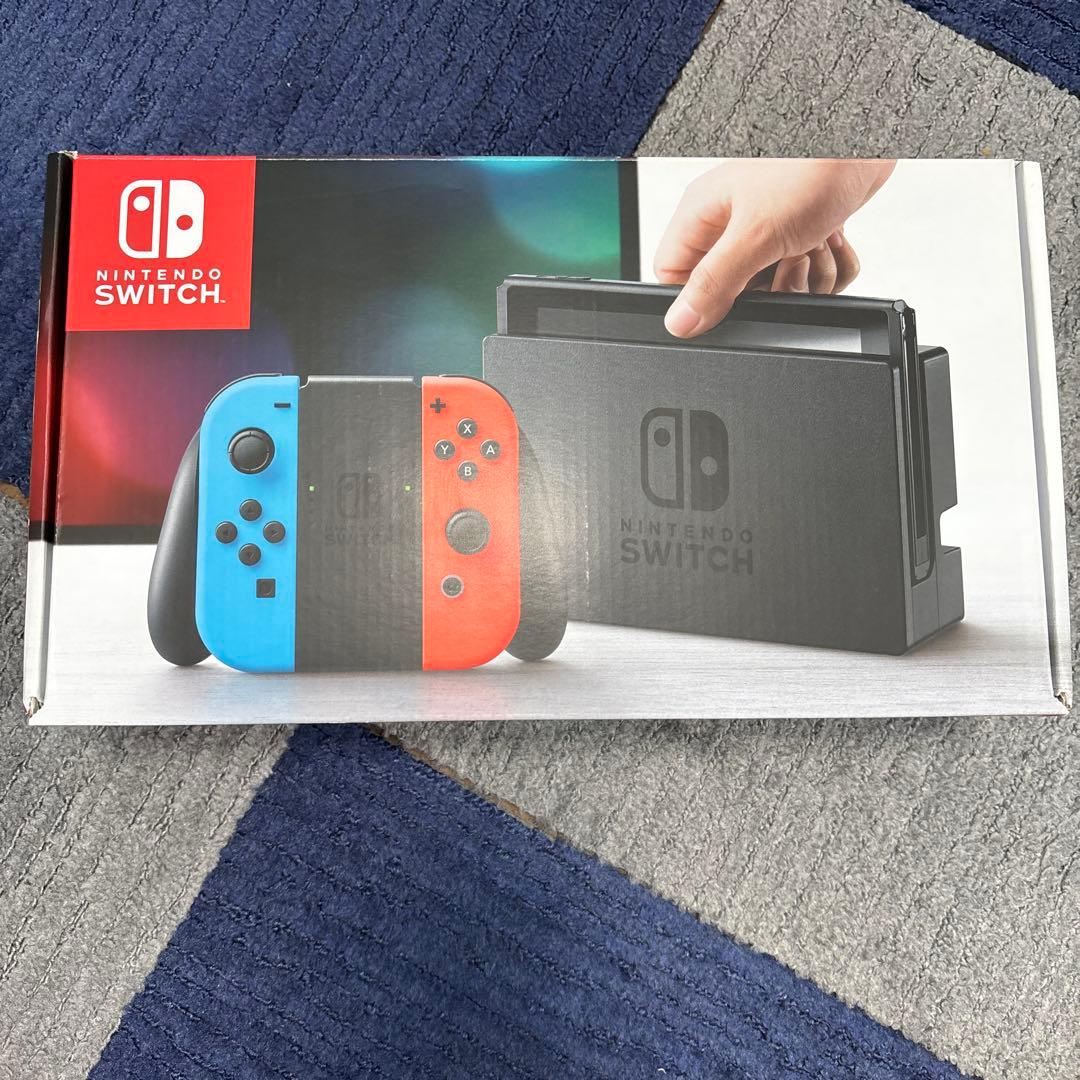 Nintendo Switch 本体　箱あり　スプラトゥーンスイッチケース付き