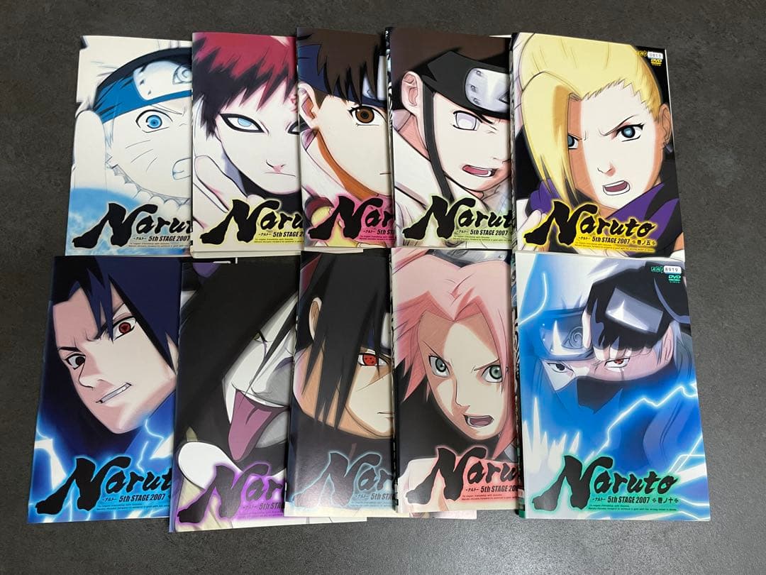 ▲全巻▼「NARUTO ナルト 少年編 1st〜5th」　DVD全58巻セット