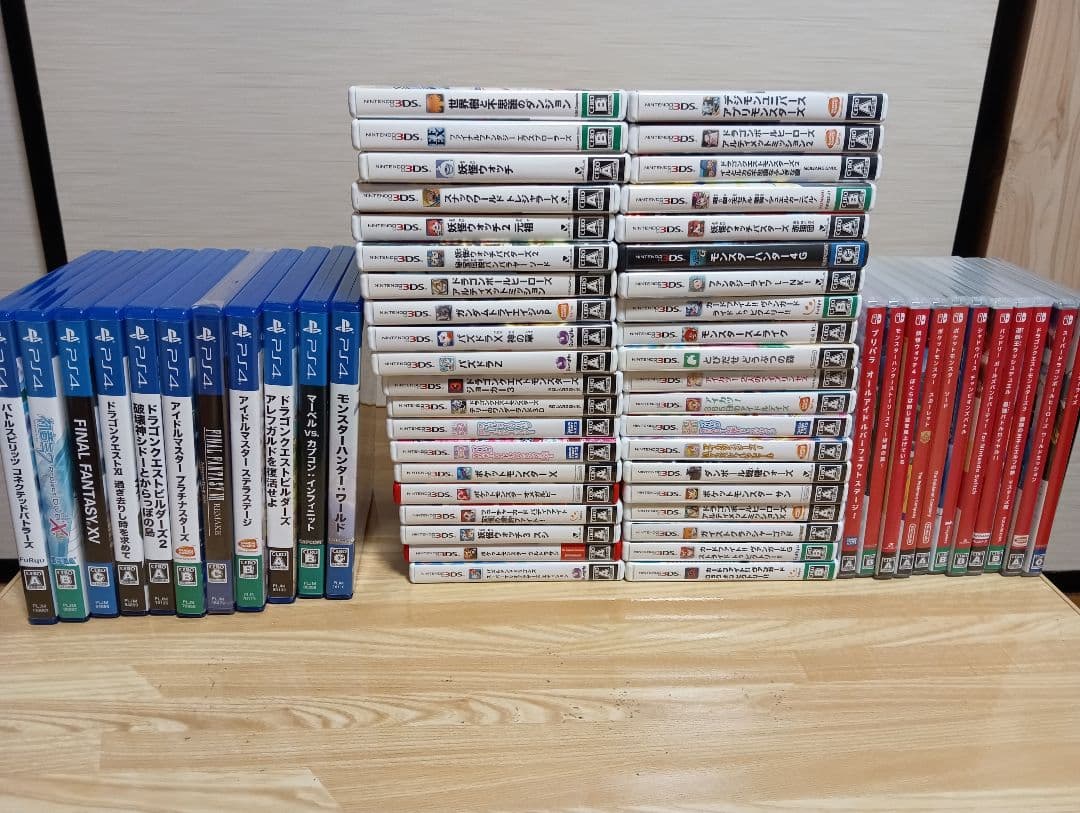 ゲームソフトまとめ売り 72本