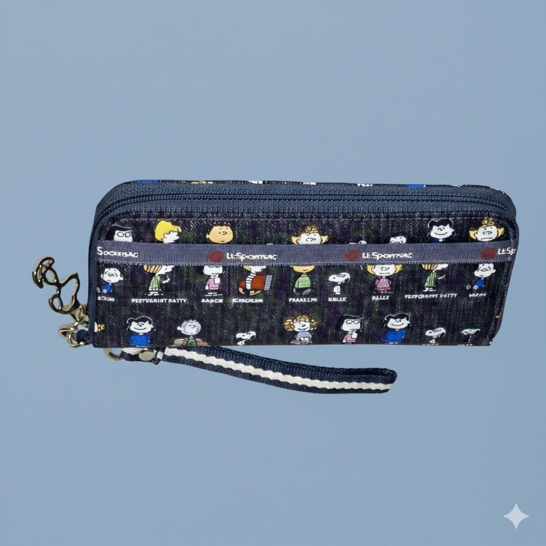 レスポートサック　ピーナッツオールスター　70周年 長財布