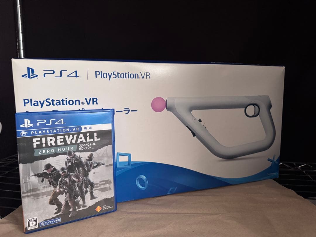 PS4 VR＋シューコン＋Firewall Zero Hour