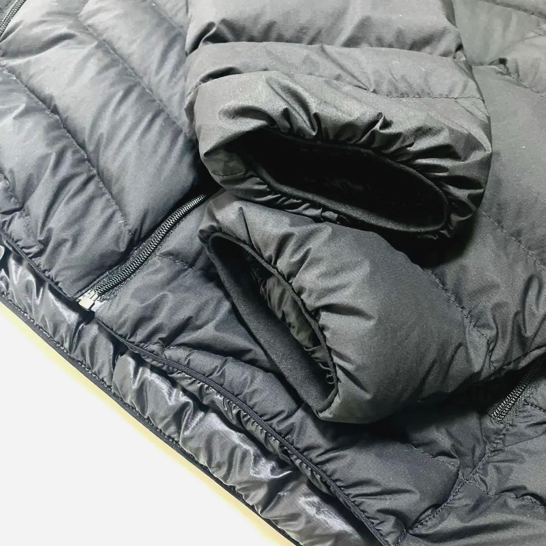 ノースフェイス ライトダウンジャケット パーカー　ブラック　L NY82011