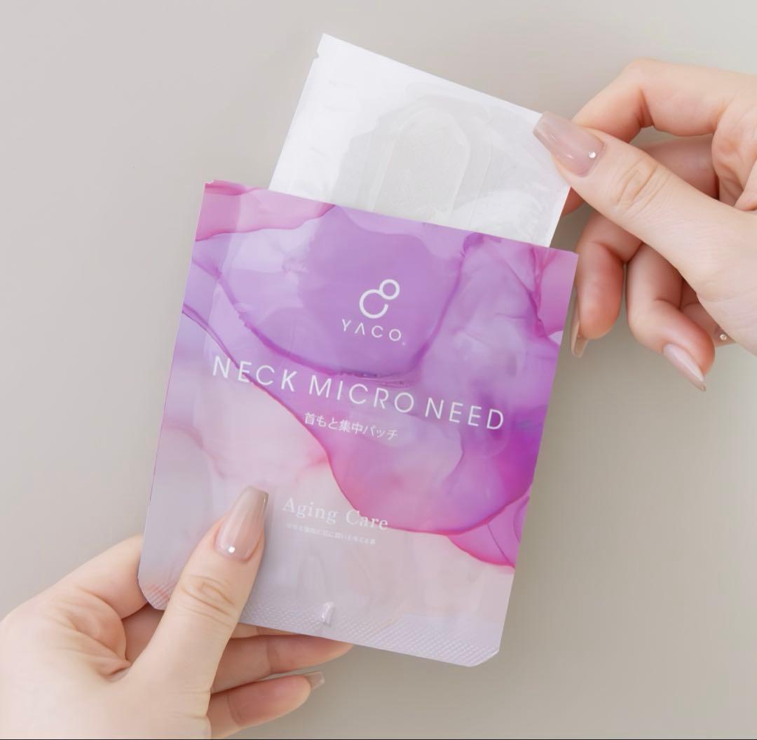 YACO ネックマイクロニード　4袋入り　４箱セット
