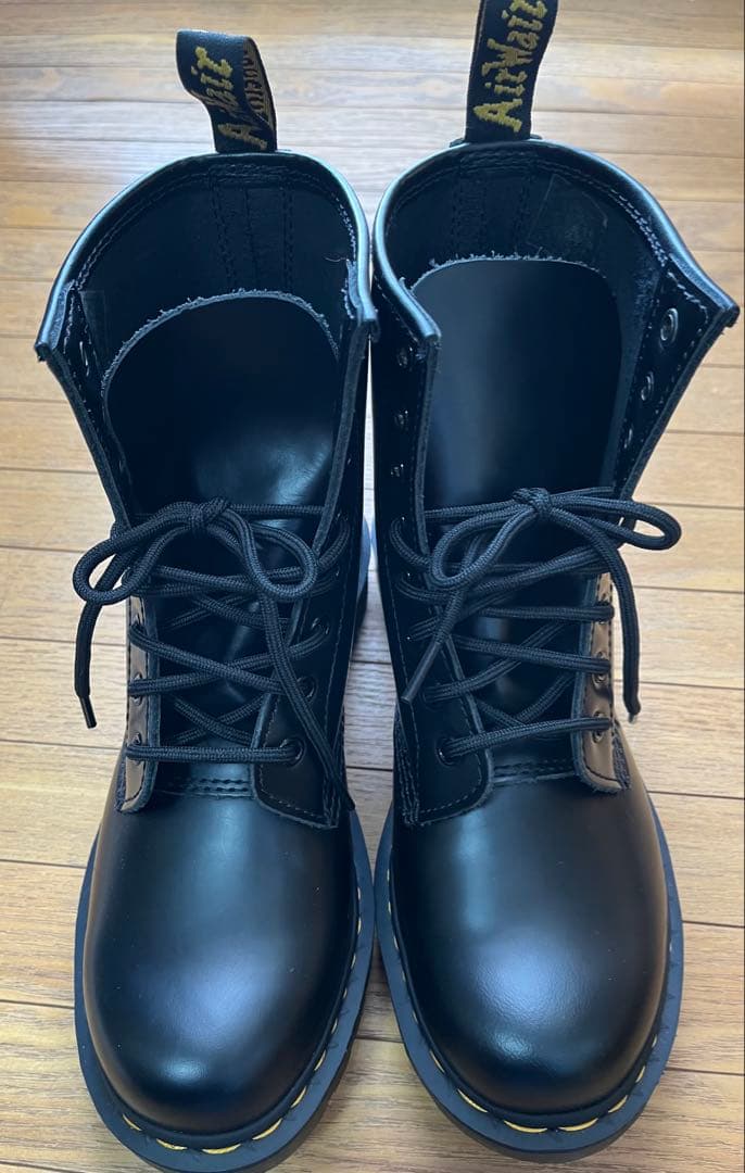 ドクターマーチン Dr.Martens UK6 ブラック 8ホール1460W