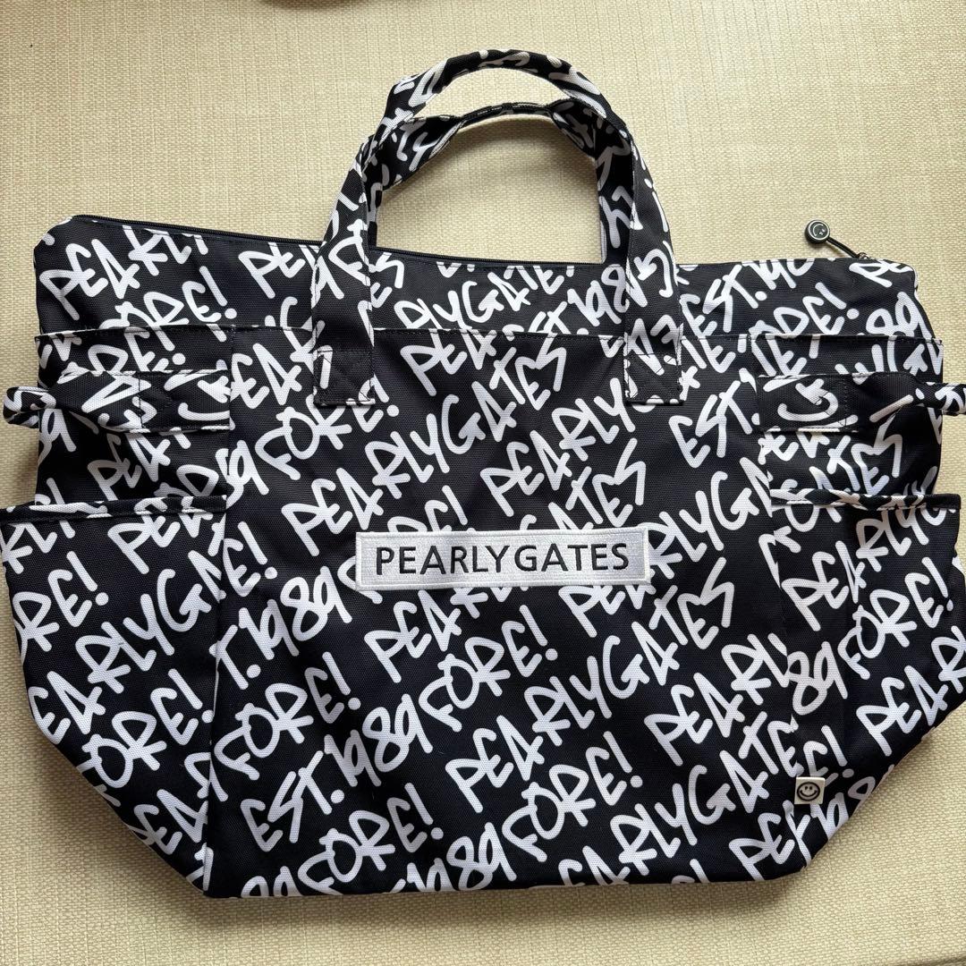 PEARLY GATES ローカーバッグ 落書き総柄