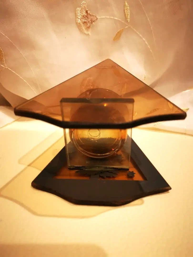 キャンドルホルダー ブラウン あたたかみ 星 もみの木 ボール クリスマス