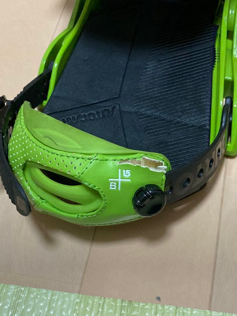 Burton Cartel スノーボード ビンディング グリーン　Sサイズ