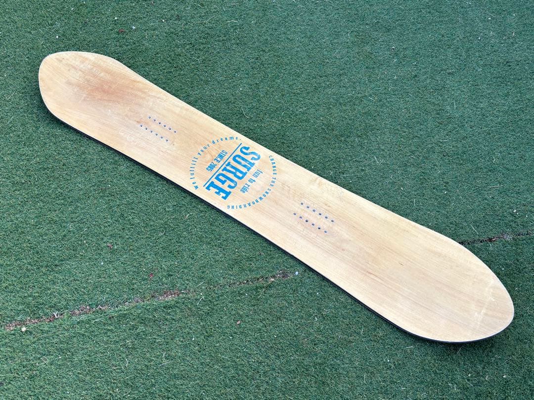 SURGE MUSIC TRACK/スノーボード/板/ウッド/155cm/サージ