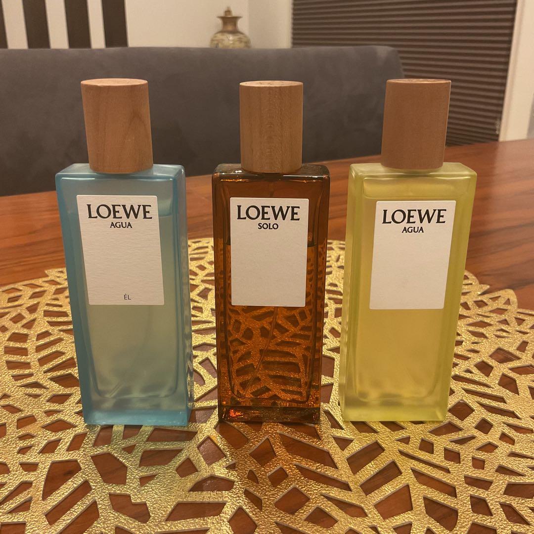 【即決価格】★LOEWEロエベ香水３本セット★アクア★アグア★ソロ★