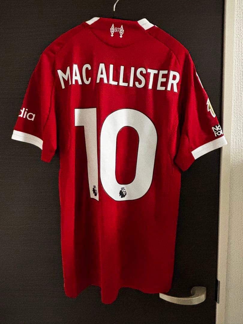 リバプール　マクアリスター　オーセンティック　25/26 正規品