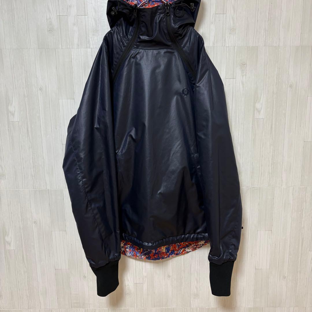 フレッドペリー ナリフリ ナイロン プルブレーカー ジャケット XS