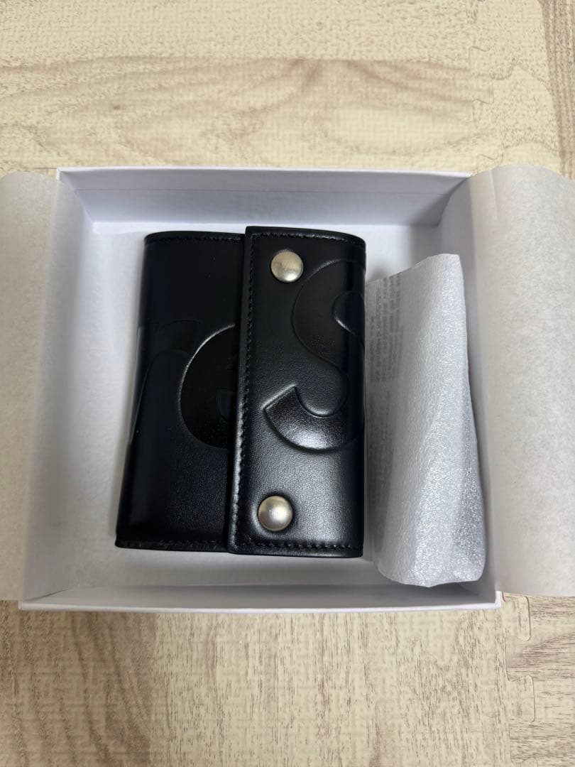 小物 Supreme Leather Chain Wallet (25FW) \"Bla