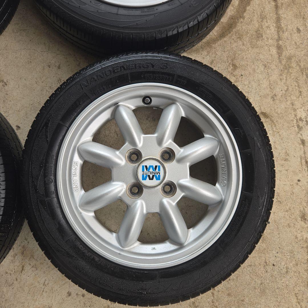 ミニライト　アルミホイールタイヤセット　155/65/14　軽自動車