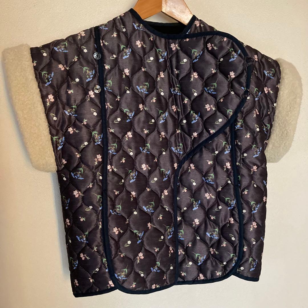 DECO depuis 1985◇FLOWER QUILT VEST