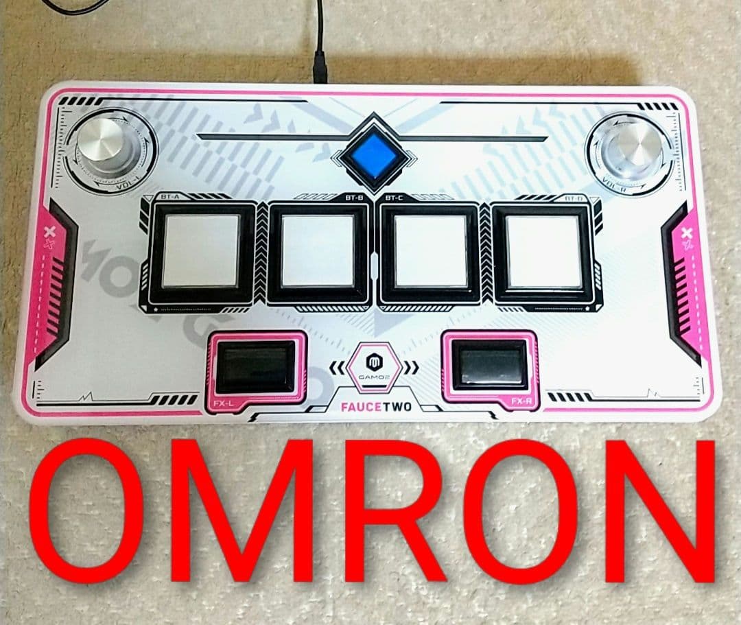 FAUCETWO コントローラー SDVX サウンドボルテックス オムロン