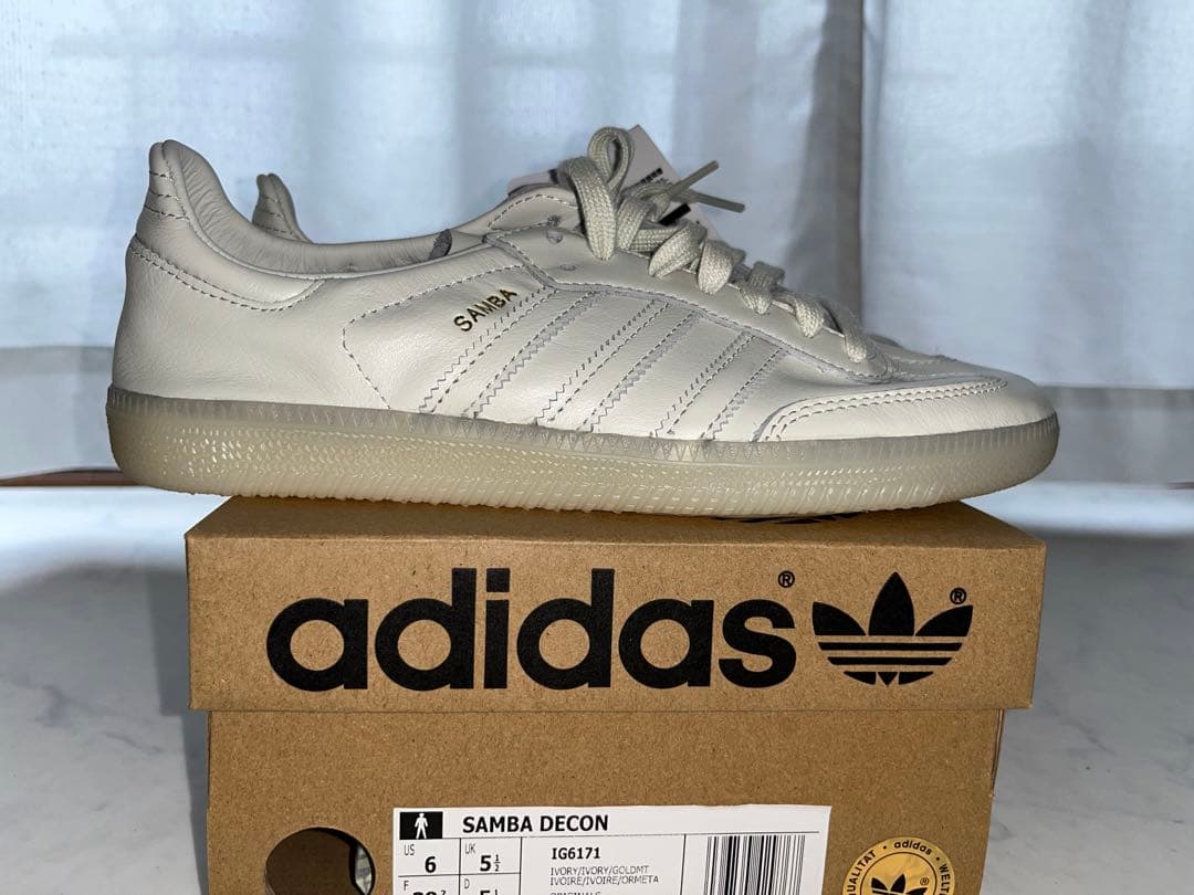 adidas サンバ DECON ホワイト 24.0cm